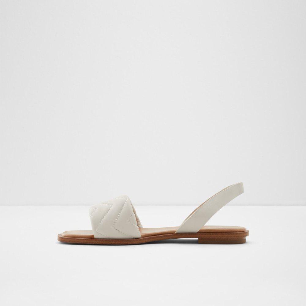 Dámské Sandály Aldo Grirawiaflex Flat sandal Bílé | 40179HOPJ