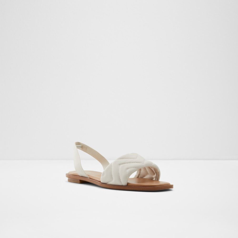 Dámské Sandály Aldo Grirawiaflex Flat sandal Bílé | 40179HOPJ