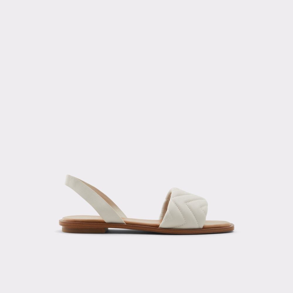 Dámské Sandály Aldo Grirawiaflex Flat sandal Bílé | 40179HOPJ