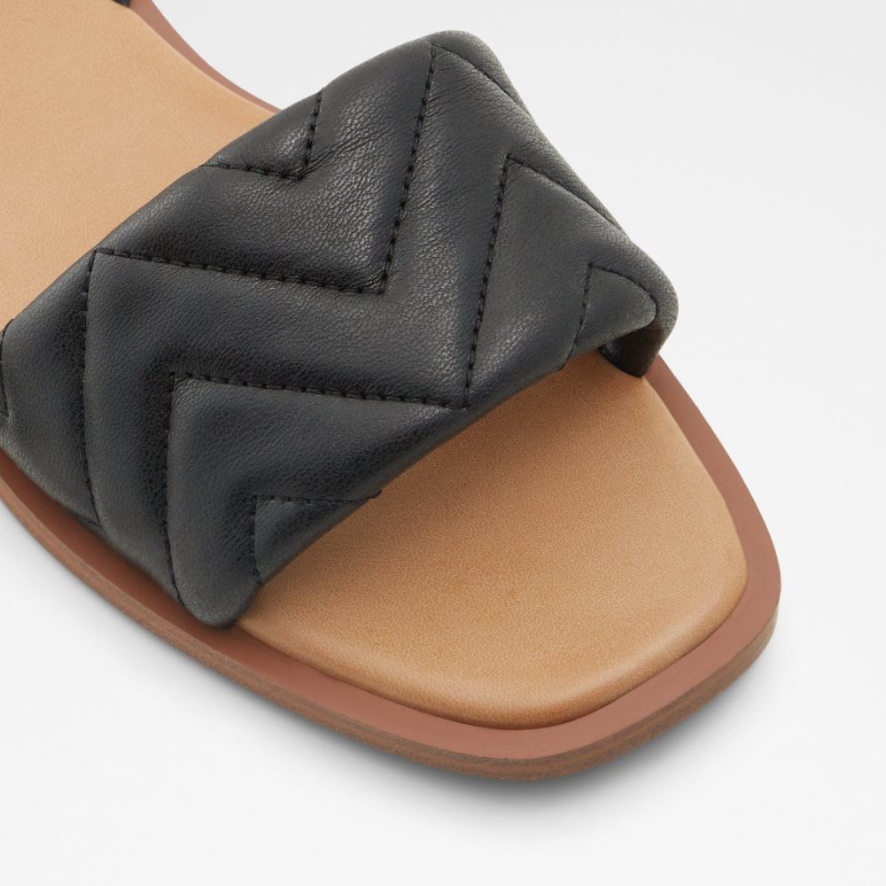 Dámské Sandály Aldo Grirawiaflex Flat sandal Černé | 02534PMZO