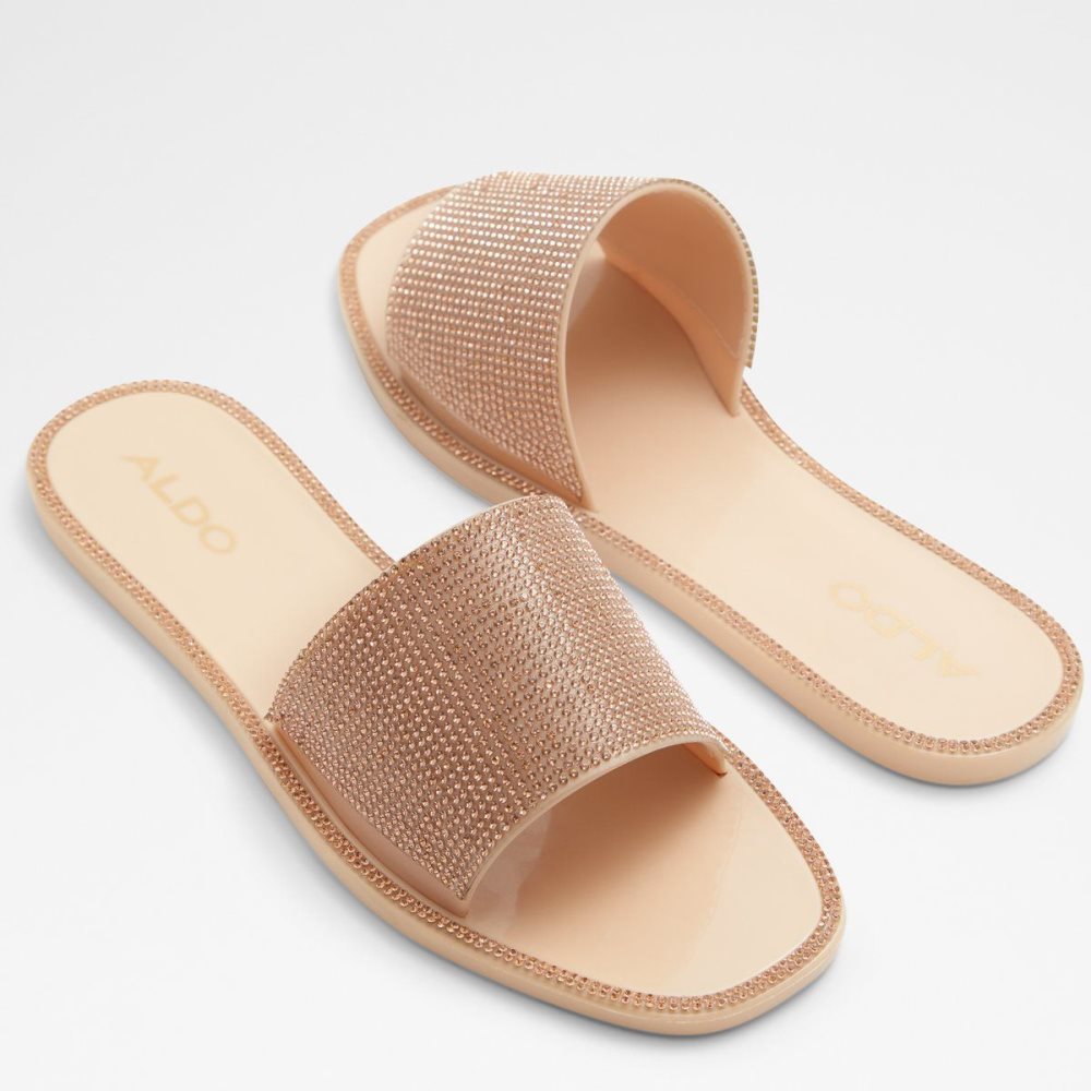 Dámské Sandály Aldo Gwohasean Flat sandal Béžový | 46031DLEX