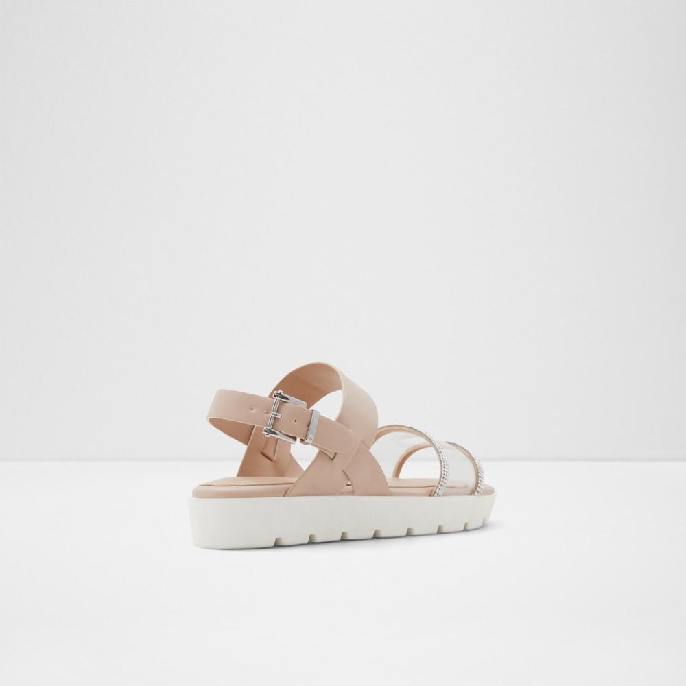 Dámské Sandály Aldo Hailey Flat sandal - Lug sole Světle Růžové | 21945NHXC