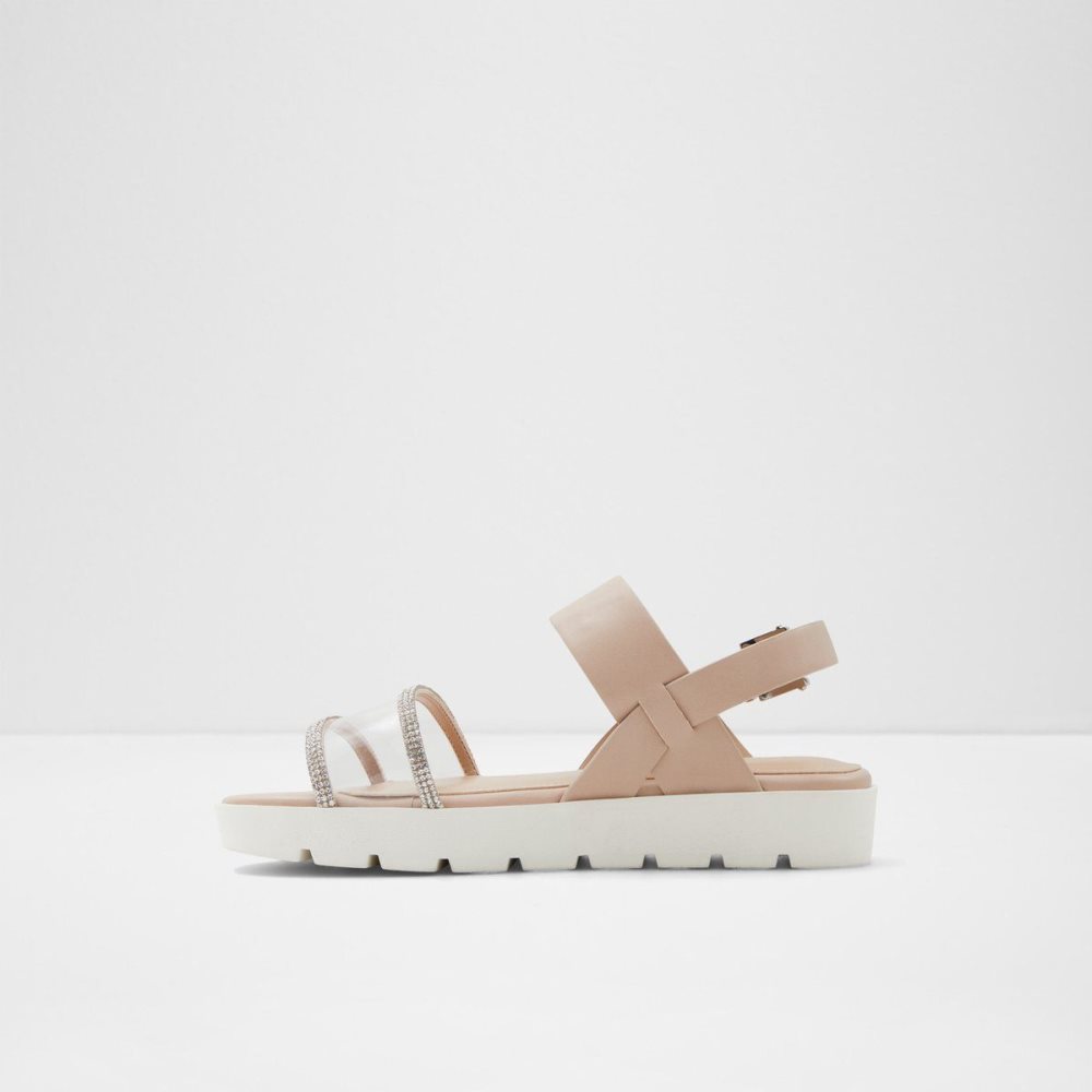 Dámské Sandály Aldo Hailey Flat sandal - Lug sole Světle Růžové | 21945NHXC