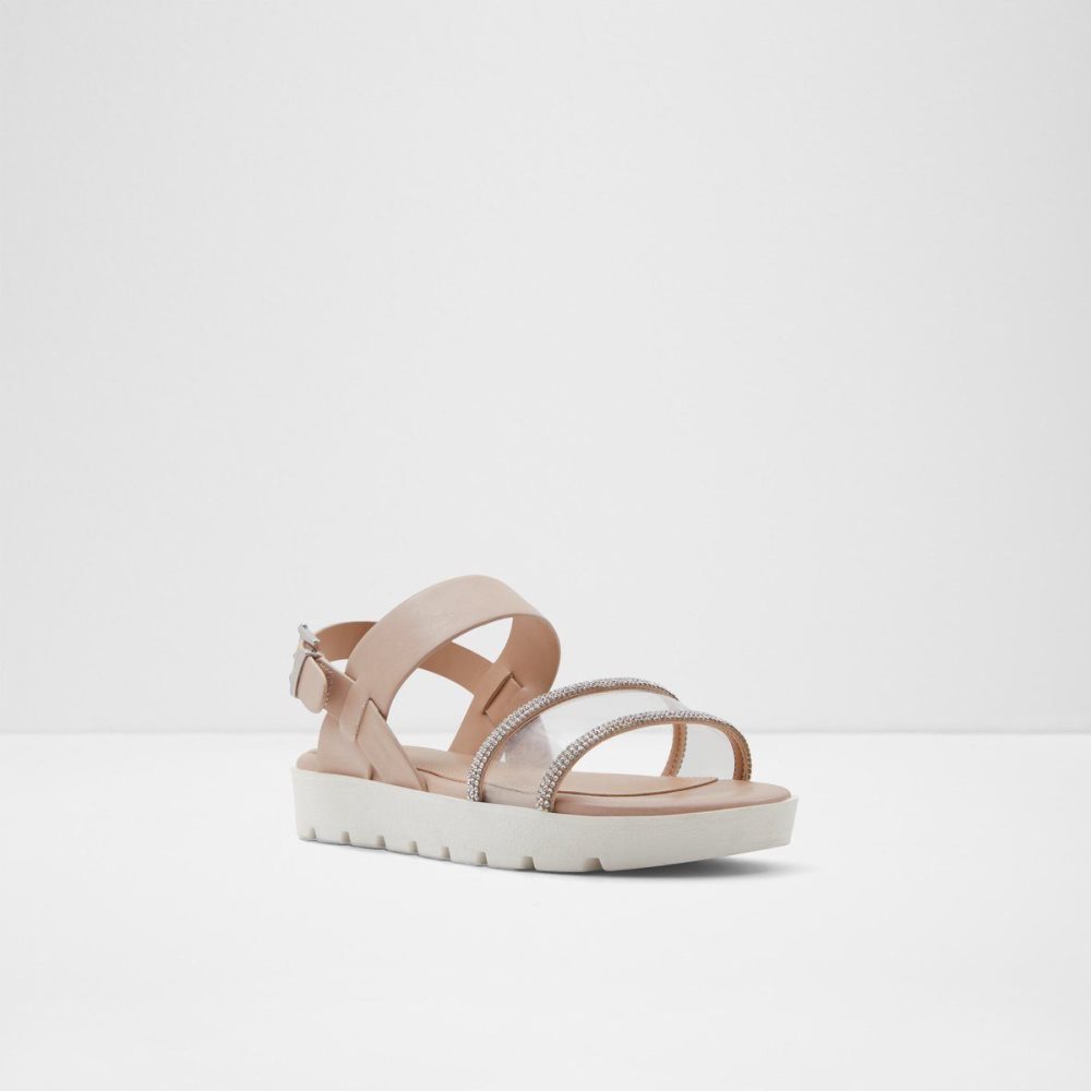 Dámské Sandály Aldo Hailey Flat sandal - Lug sole Světle Růžové | 21945NHXC