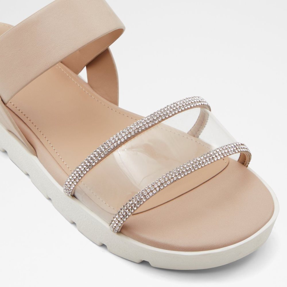 Dámské Sandály Aldo Hailey Flat sandal - Lug sole Světle Růžové | 21945NHXC