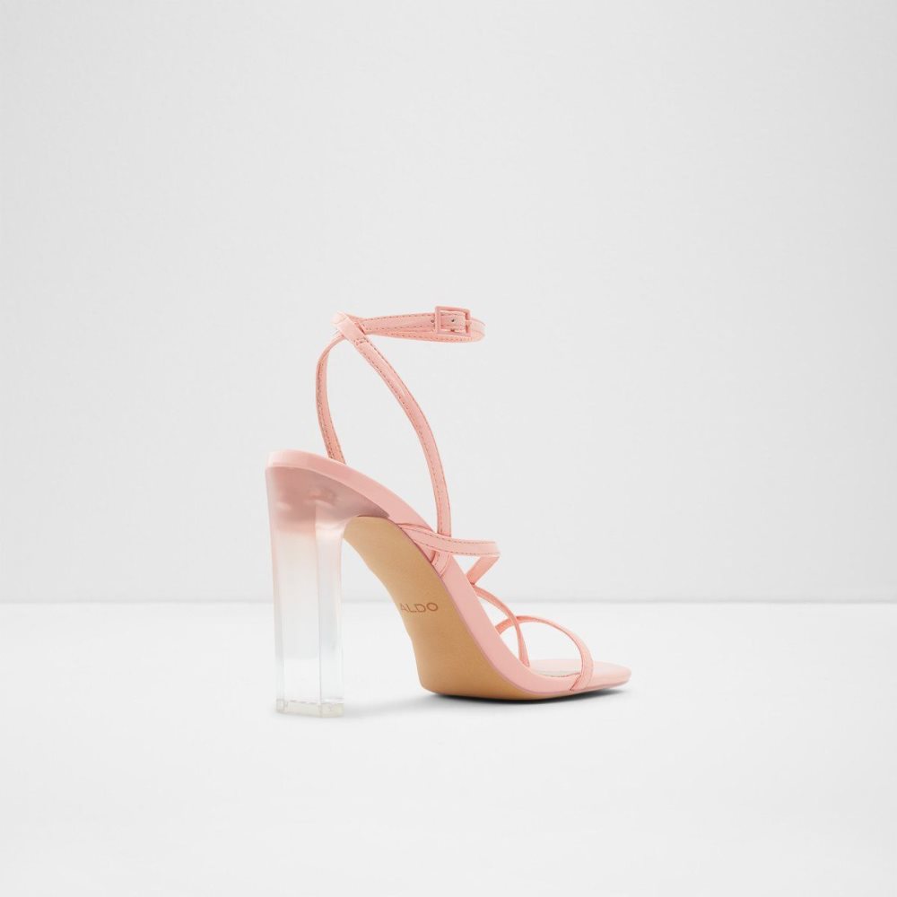 Dámské Sandály Aldo Hainiel Strappy heeled sandal - Cup sole Světle Oranžové | 19804FXQB