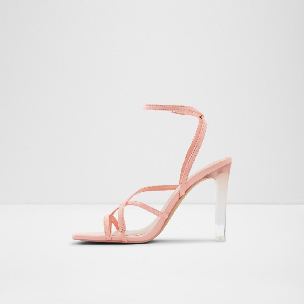 Dámské Sandály Aldo Hainiel Strappy heeled sandal - Cup sole Světle Oranžové | 19804FXQB