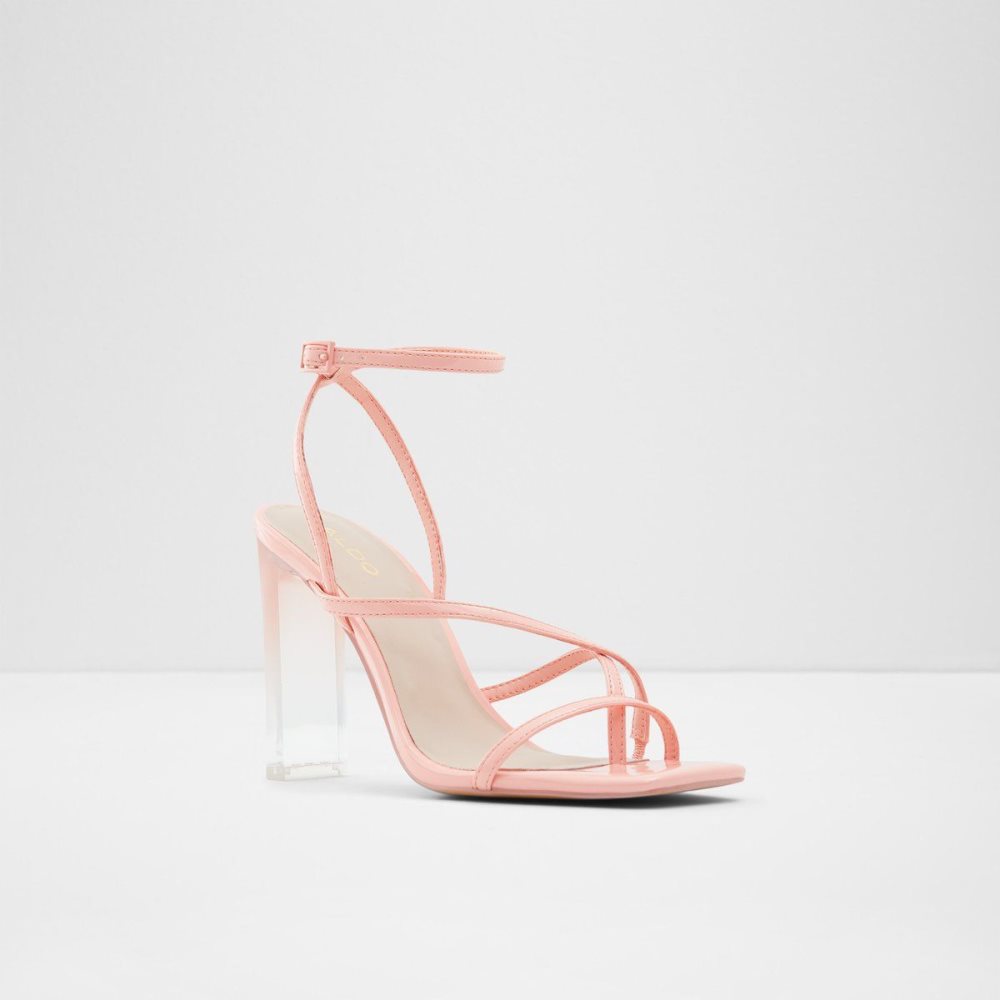 Dámské Sandály Aldo Hainiel Strappy heeled sandal - Cup sole Světle Oranžové | 19804FXQB