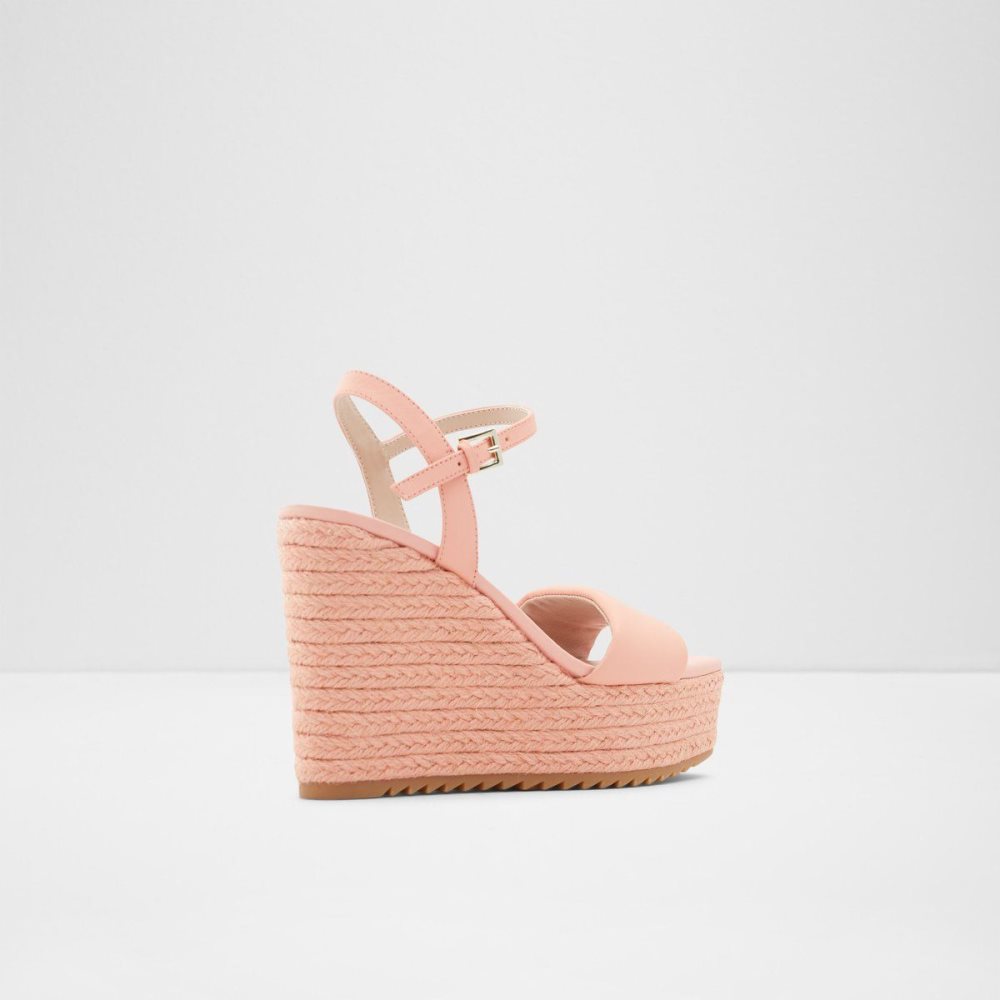 Dámské Sandály Aldo Jeigh Wedge sandal - Wedge heel Světle Oranžové | 51927RZMV