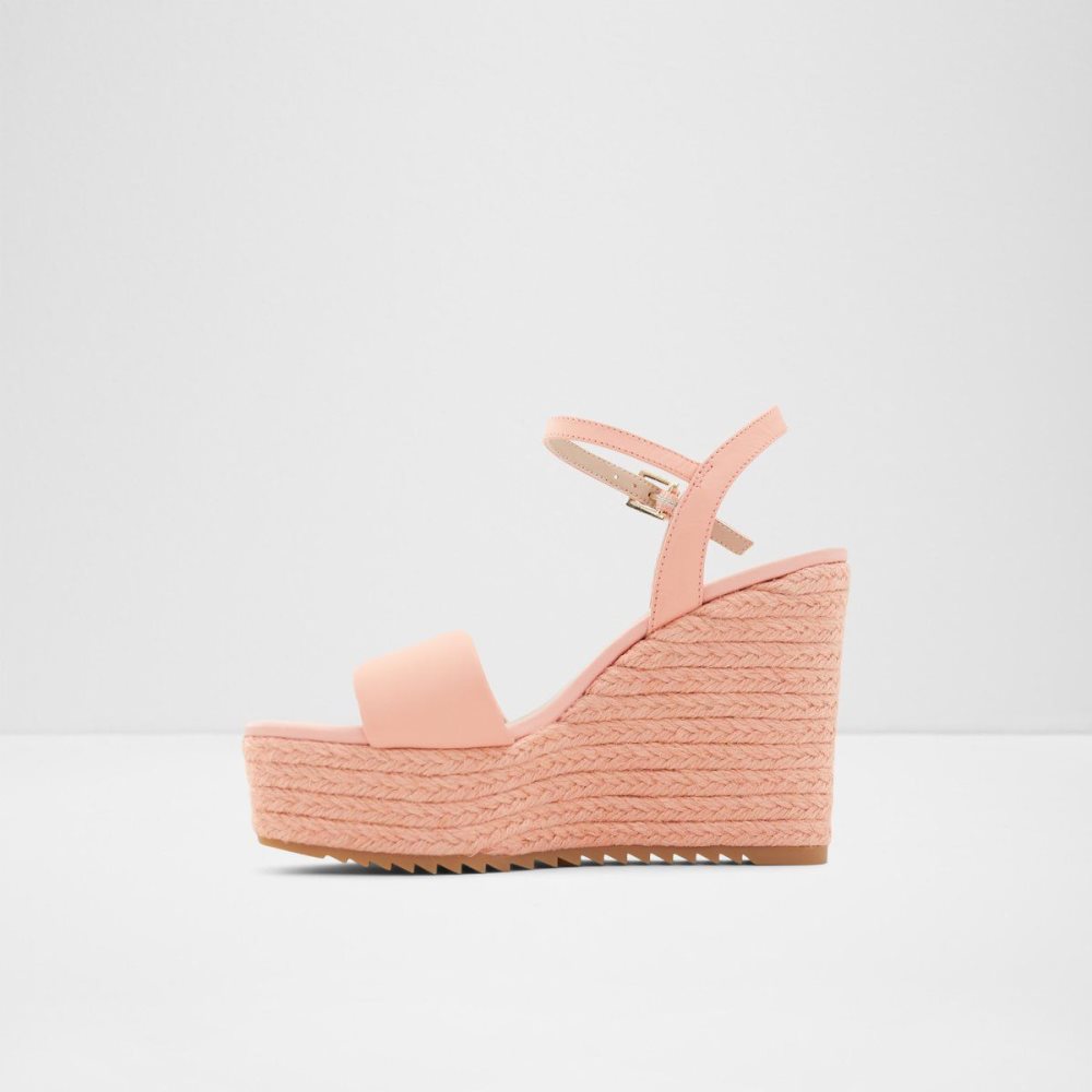 Dámské Sandály Aldo Jeigh Wedge sandal - Wedge heel Světle Oranžové | 51927RZMV