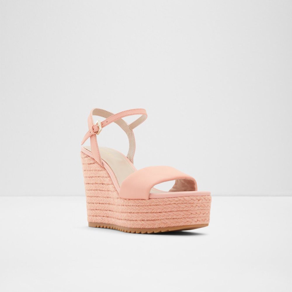 Dámské Sandály Aldo Jeigh Wedge sandal - Wedge heel Světle Oranžové | 51927RZMV