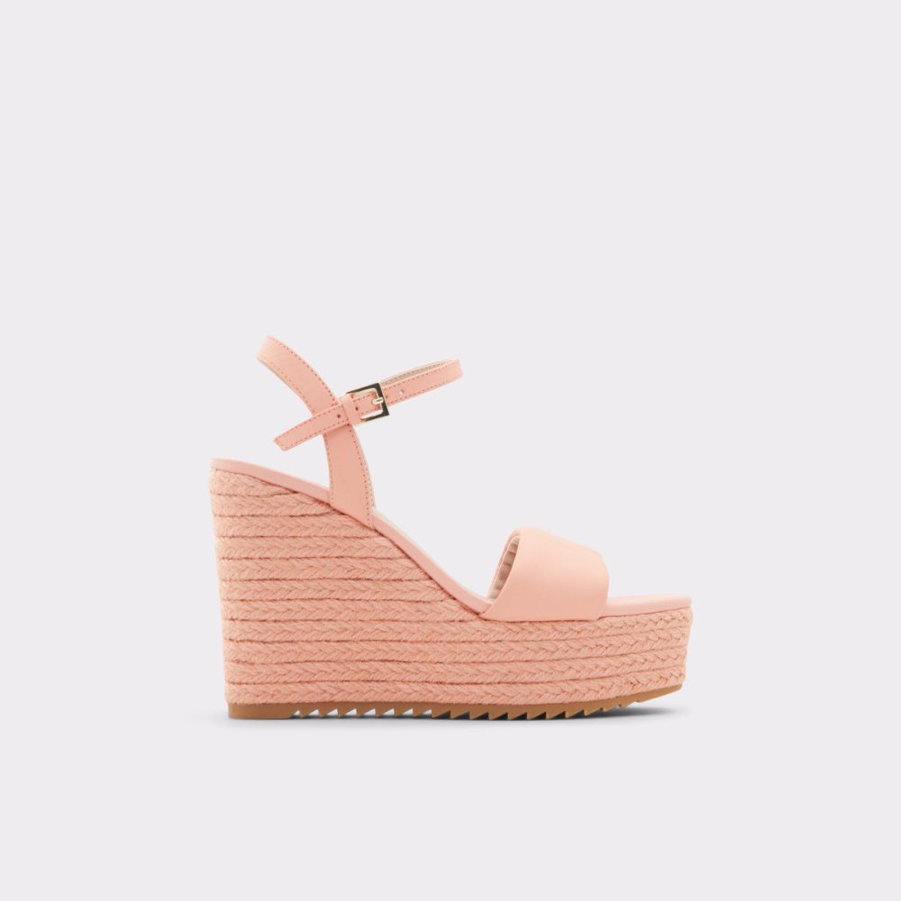 Dámské Sandály Aldo Jeigh Wedge sandal - Wedge heel Světle Oranžové | 51927RZMV