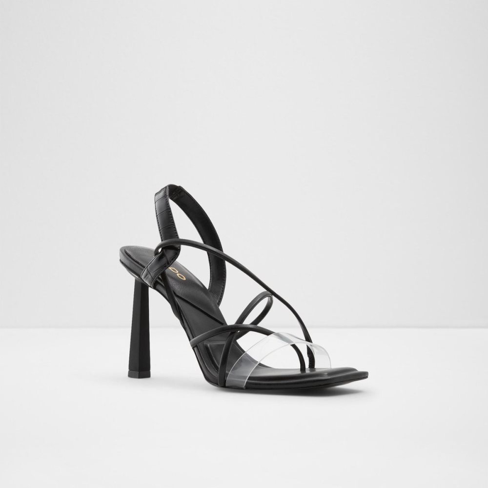 Dámské Sandály Aldo Juliet Thong sandal Černé | 68921IUGX