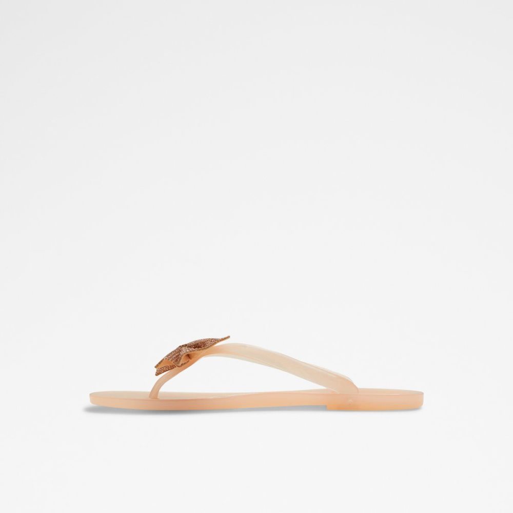 Dámské Sandály Aldo Kahala Flat sandal Béžový | 61530AJKE