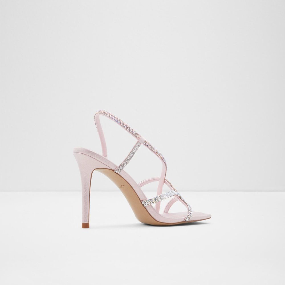 Dámské Sandály Aldo Krolewna Strappy high heel sandal - Stiletto heel Světle Růžové | 35041VSWH