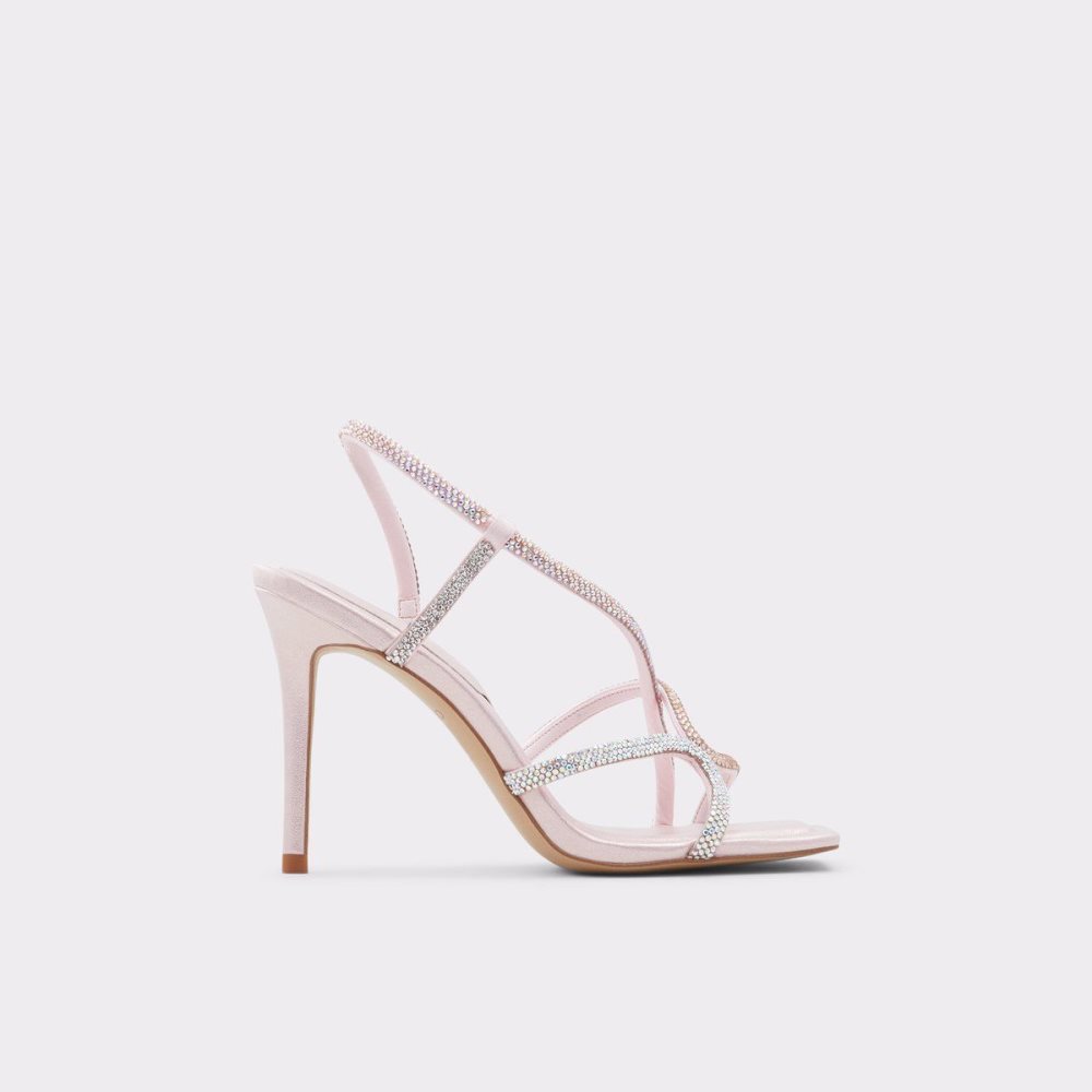 Dámské Sandály Aldo Krolewna Strappy high heel sandal - Stiletto heel Světle Růžové | 35041VSWH