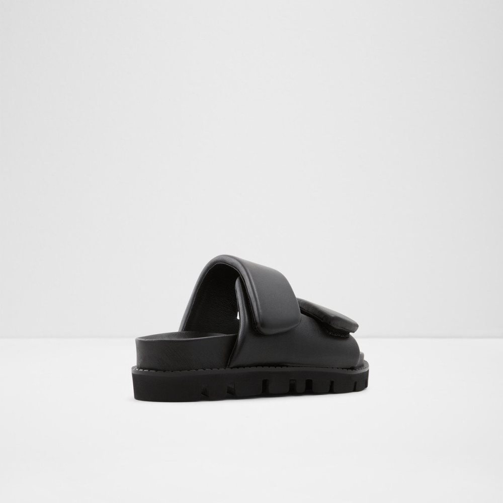 Dámské Sandály Aldo Lilo Slide sandal - Flatform Černé | 37258YNFR