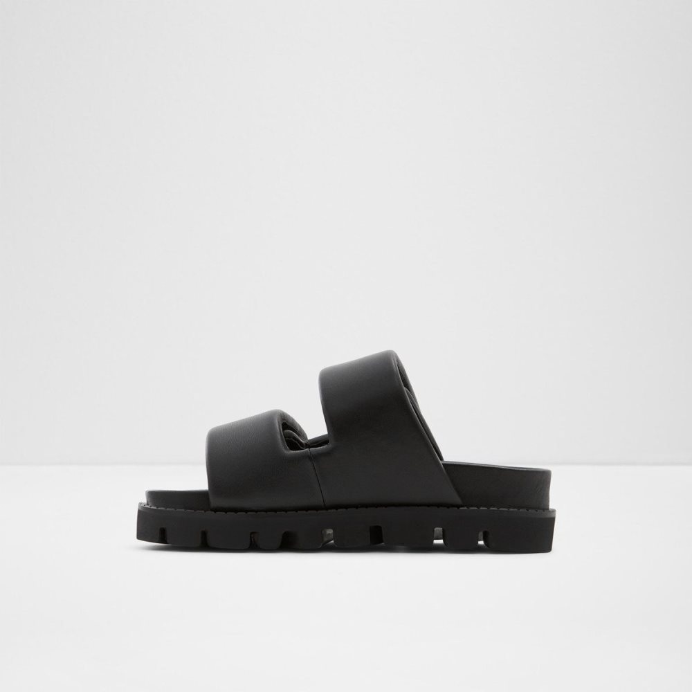 Dámské Sandály Aldo Lilo Slide sandal - Flatform Černé | 37258YNFR