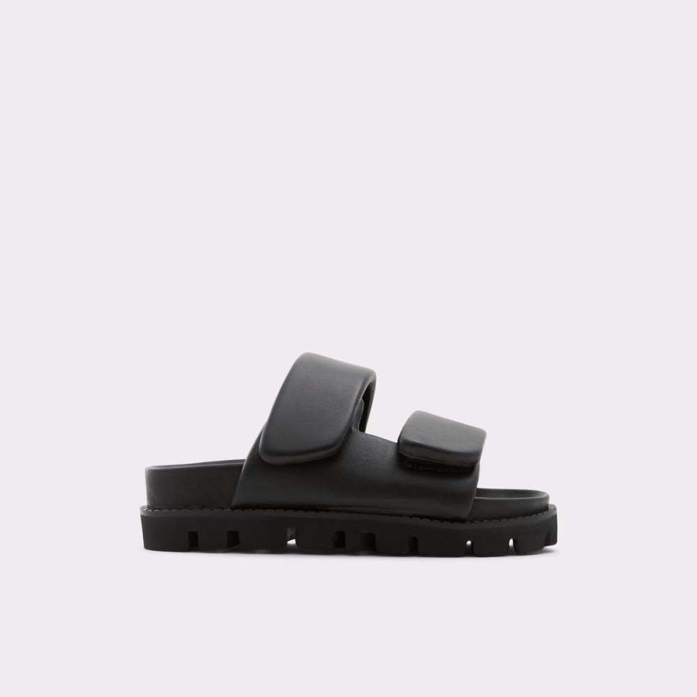 Dámské Sandály Aldo Lilo Slide sandal - Flatform Černé | 37258YNFR