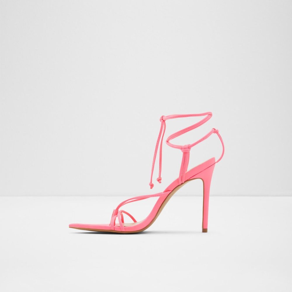 Dámské Sandály Aldo Lona Strappy heeled sandal - Stiletto heel Světle Růžové | 36749ESWY