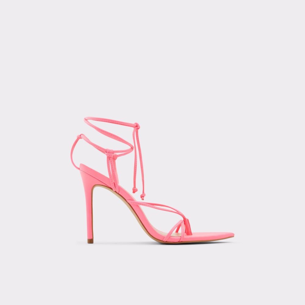 Dámské Sandály Aldo Lona Strappy heeled sandal - Stiletto heel Světle Růžové | 36749ESWY