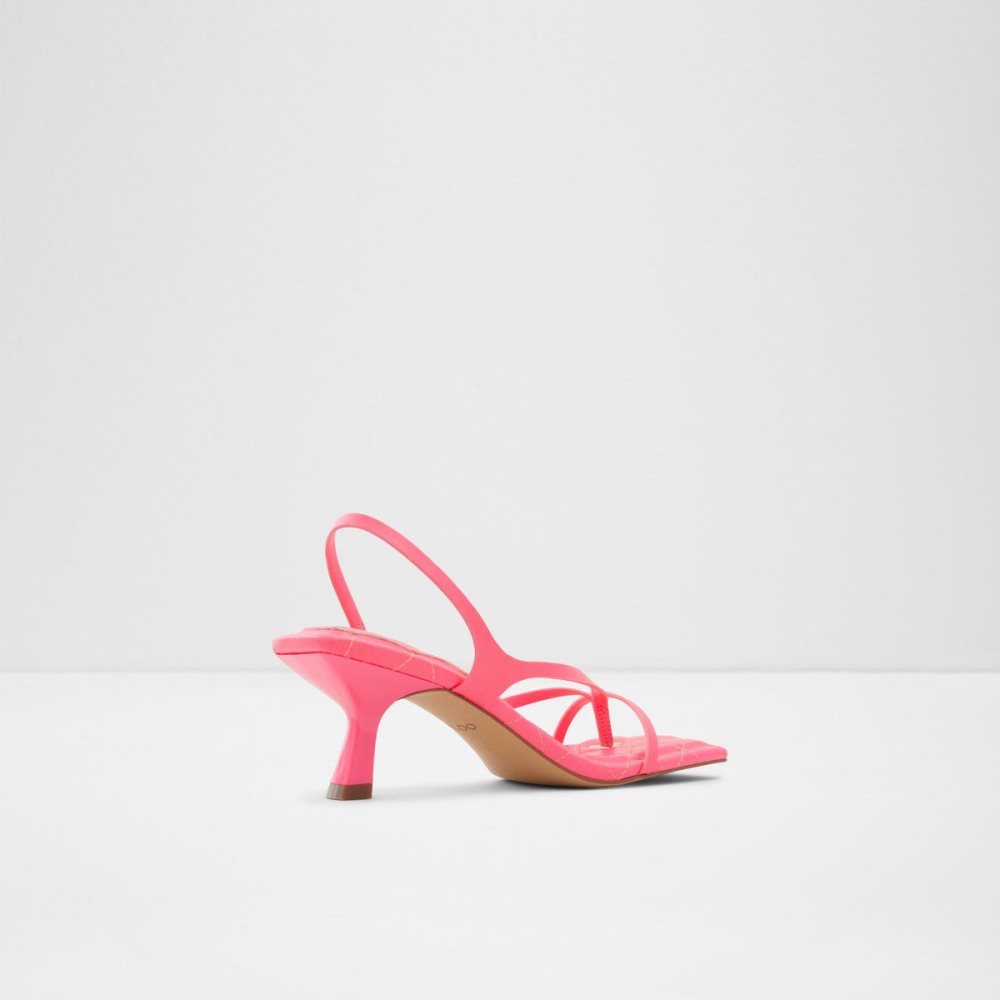 Dámské Sandály Aldo Loni Strappy high heel sandal - Block heel Světle Růžové | 81953AEKH