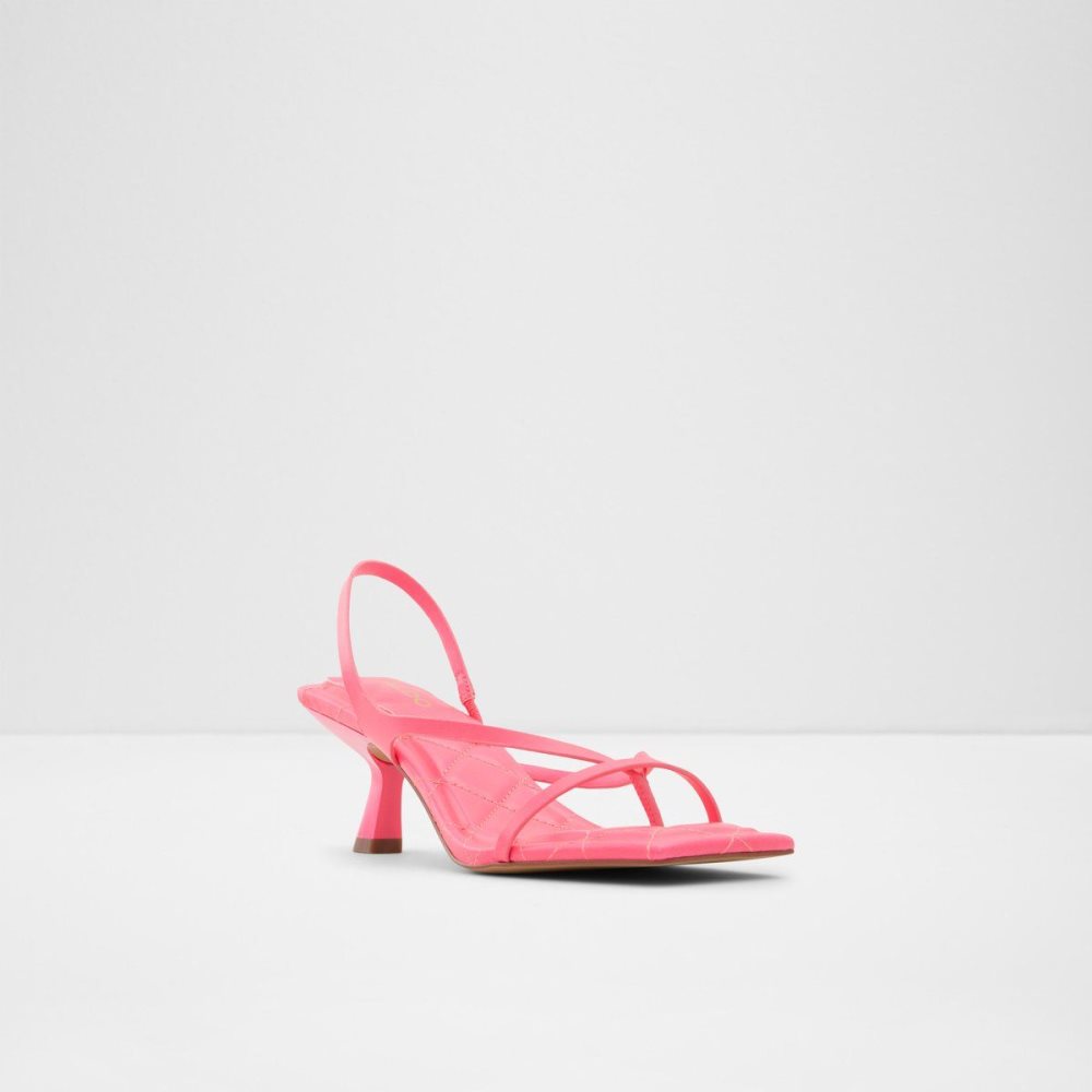 Dámské Sandály Aldo Loni Strappy high heel sandal - Block heel Světle Růžové | 81953AEKH