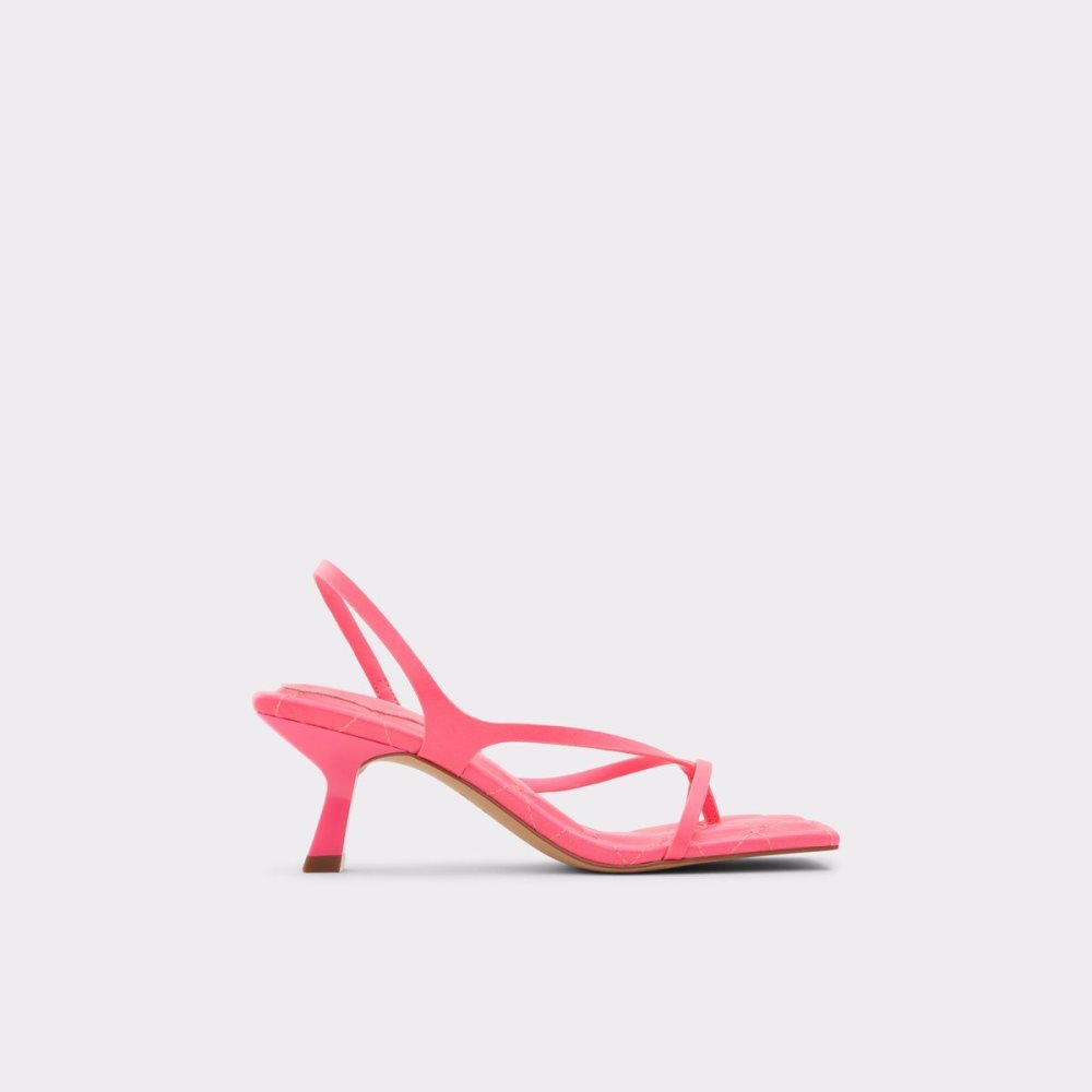 Dámské Sandály Aldo Loni Strappy high heel sandal - Block heel Světle Růžové | 81953AEKH