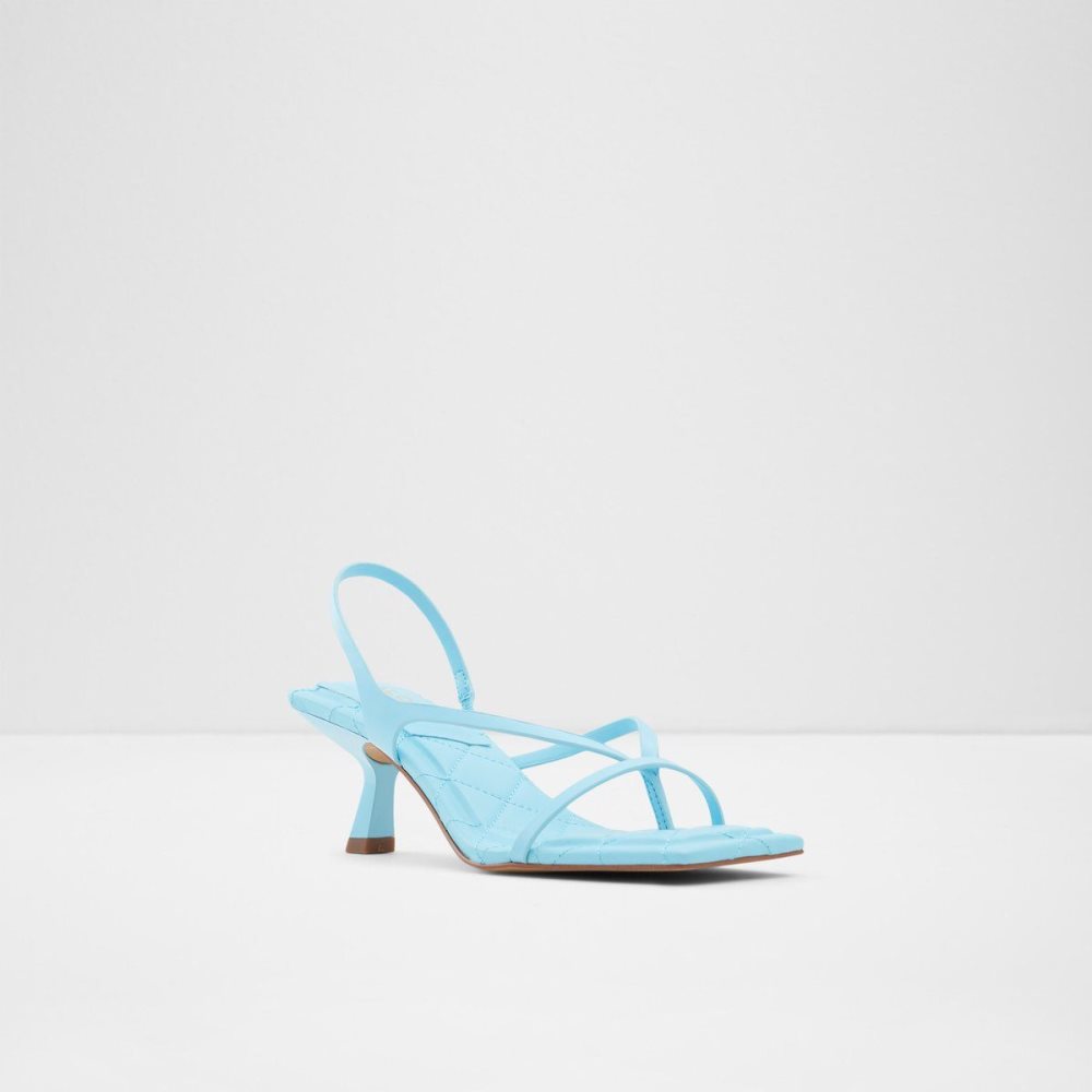 Dámské Sandály Aldo Loni Strappy high heel sandal - Block heel Světle Blankyt | 12908WVIM