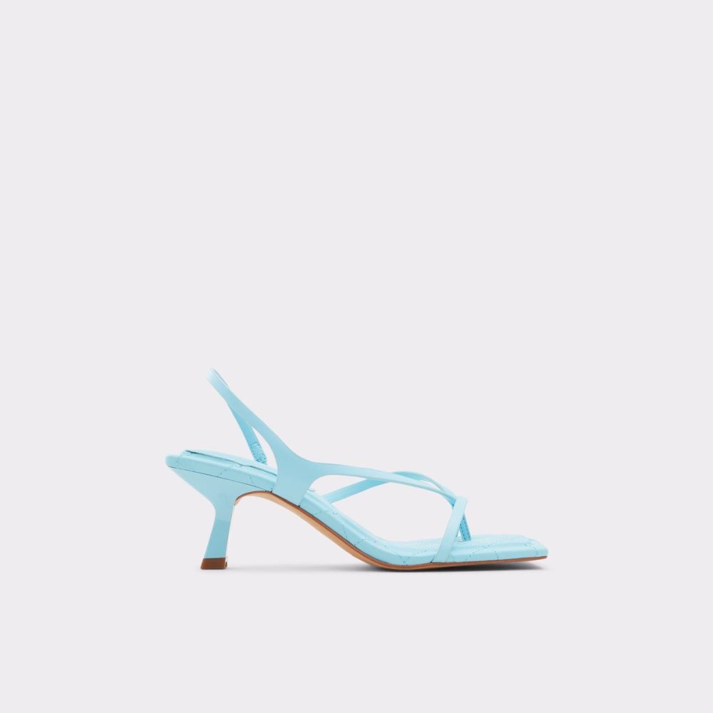 Dámské Sandály Aldo Loni Strappy high heel sandal - Block heel Světle Blankyt | 12908WVIM