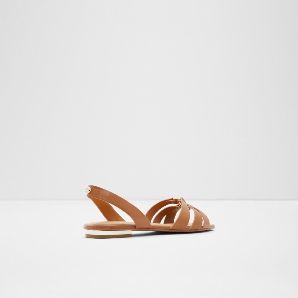 Dámské Sandály Aldo Marassi Sling back sandal Hnědé | 38540UZBQ