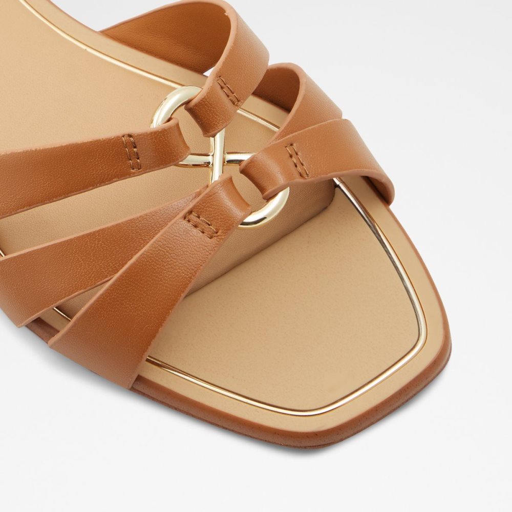 Dámské Sandály Aldo Marassi Sling back sandal Hnědé | 38540UZBQ