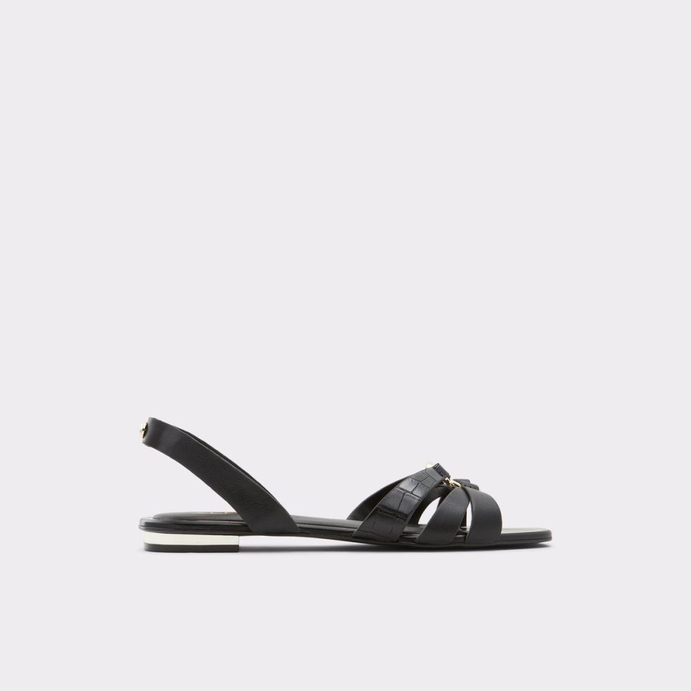 Dámské Sandály Aldo Marassi Sling back sandal Černé | 62853RNJB