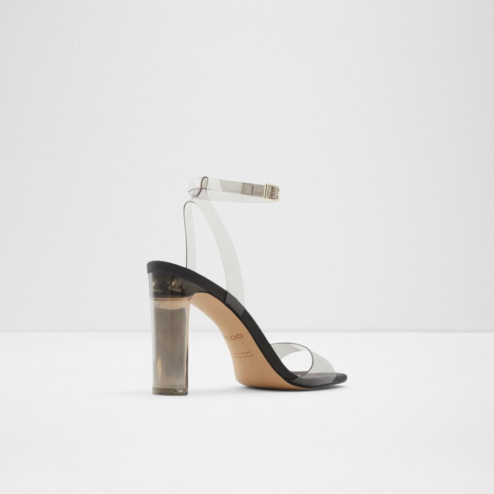 Dámské Sandály Aldo Miracia Heeled sandal Černé | 92403QMEW