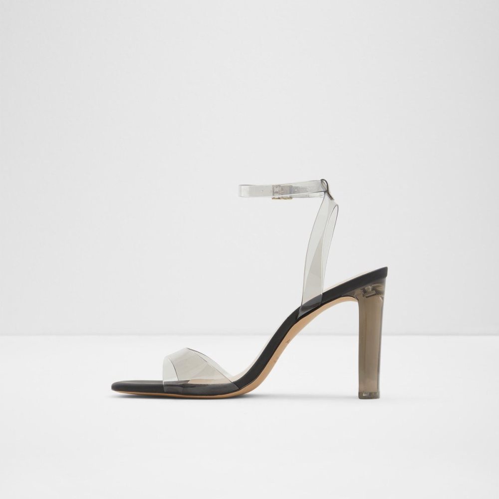 Dámské Sandály Aldo Miracia Heeled sandal Černé | 92403QMEW