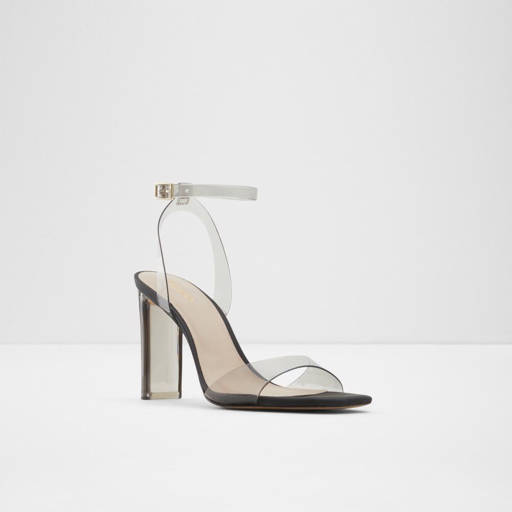 Dámské Sandály Aldo Miracia Heeled sandal Černé | 92403QMEW