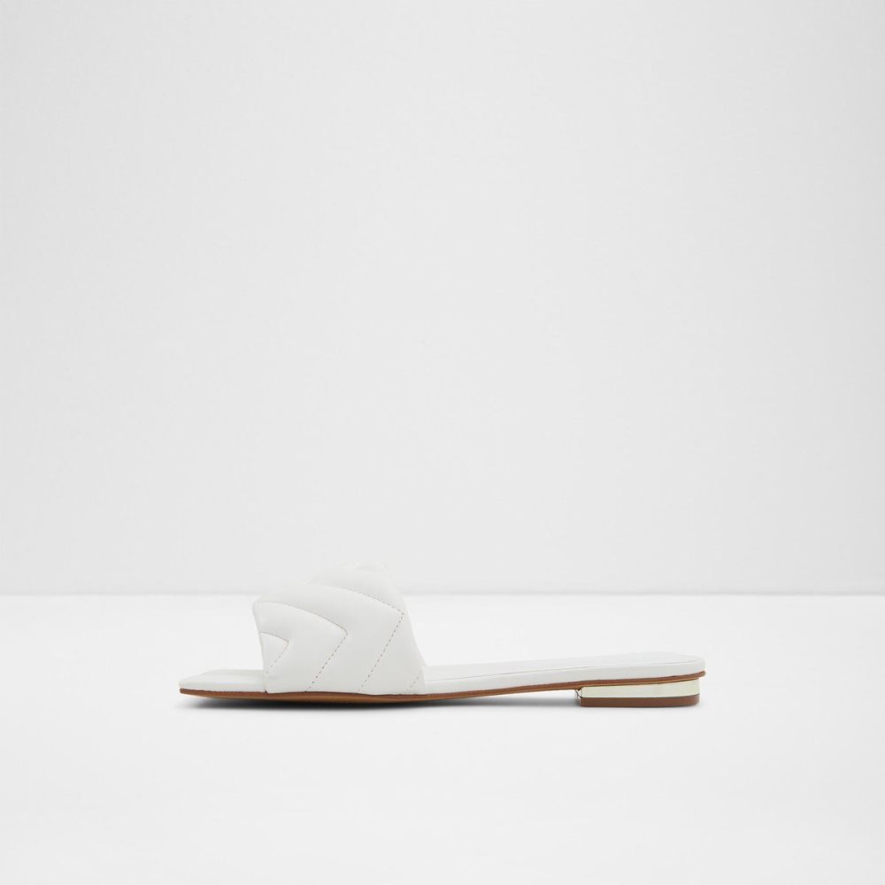 Dámské Sandály Aldo Moniq Slide sandal Bílé | 61378HXDB