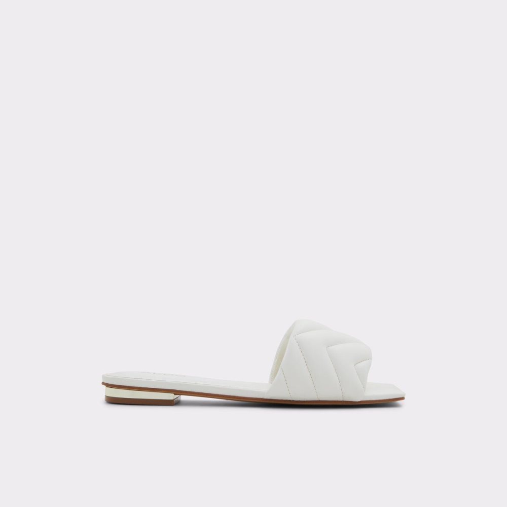 Dámské Sandály Aldo Moniq Slide sandal Bílé | 61378HXDB