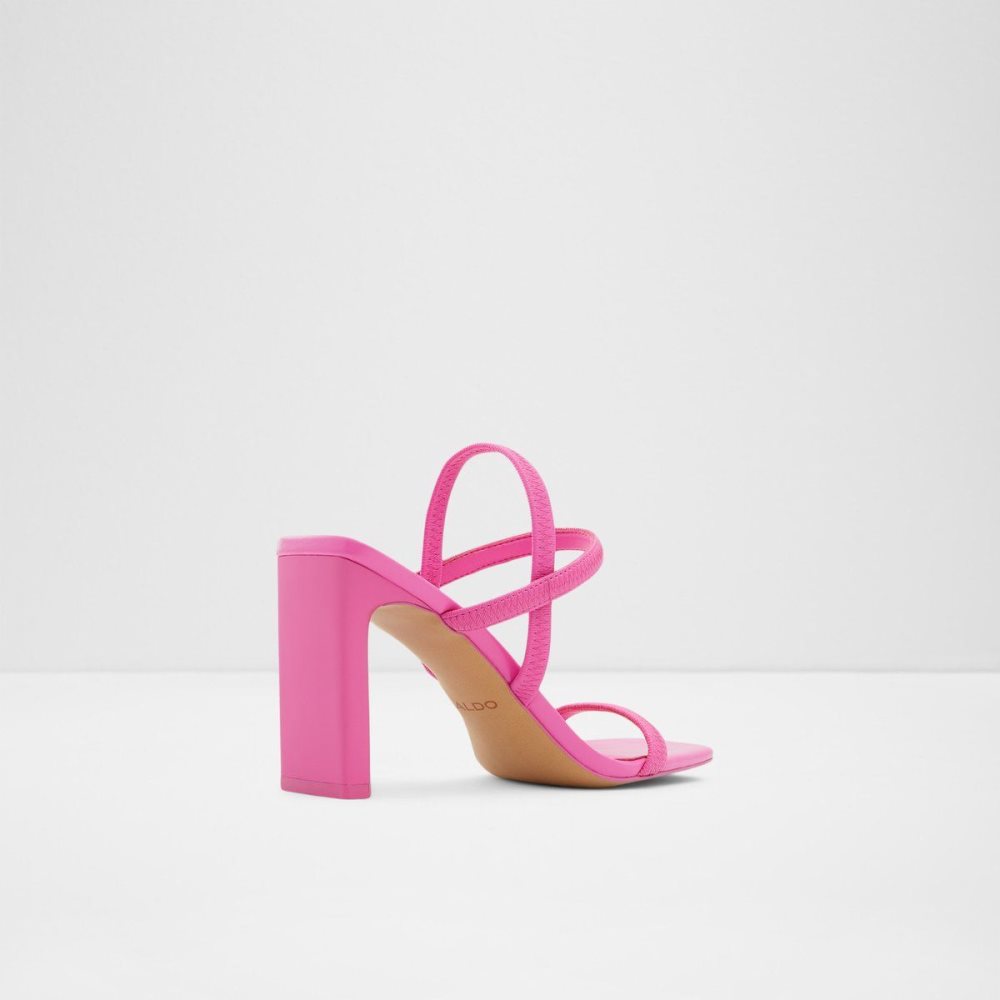 Dámské Sandály Aldo Okurr Strappy high heel sandal - Block heel Fuchsie | 29045DSGX