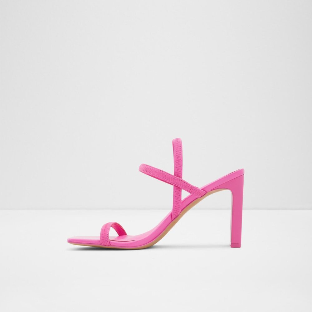 Dámské Sandály Aldo Okurr Strappy high heel sandal - Block heel Fuchsie | 29045DSGX