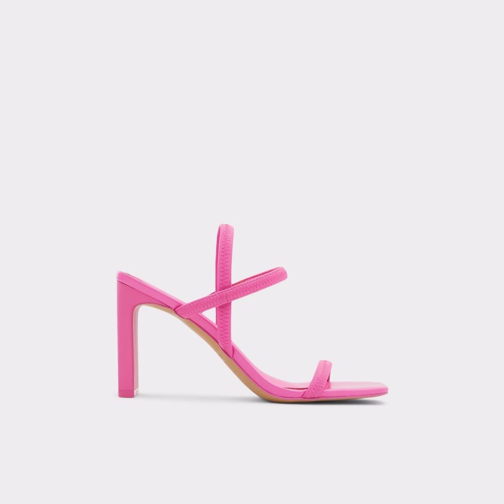 Dámské Sandály Aldo Okurr Strappy high heel sandal - Block heel Fuchsie | 29045DSGX