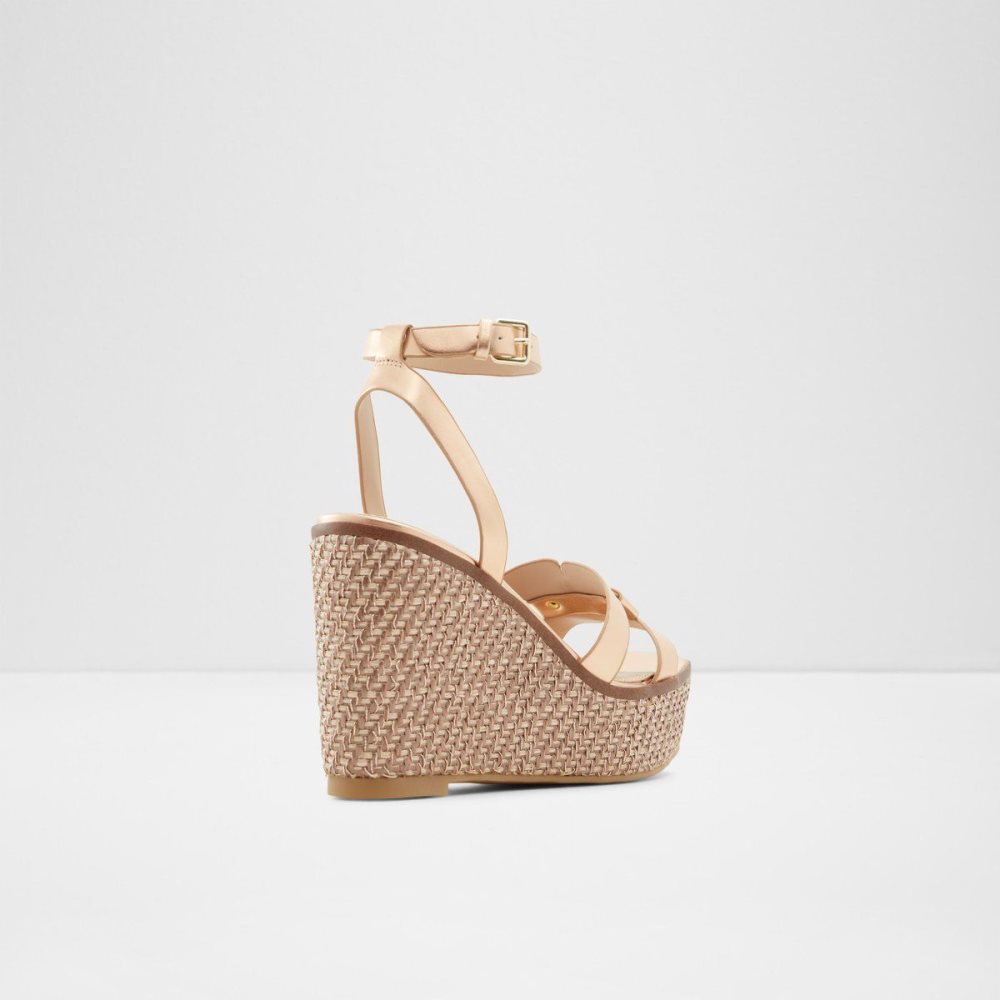 Dámské Sandály Aldo Onan Wedge sandal - Wedge heel Růžové | 24813ABVO