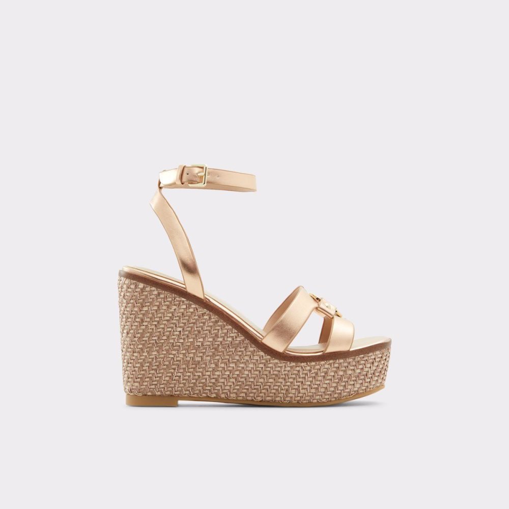 Dámské Sandály Aldo Onan Wedge sandal - Wedge heel Růžové | 24813ABVO