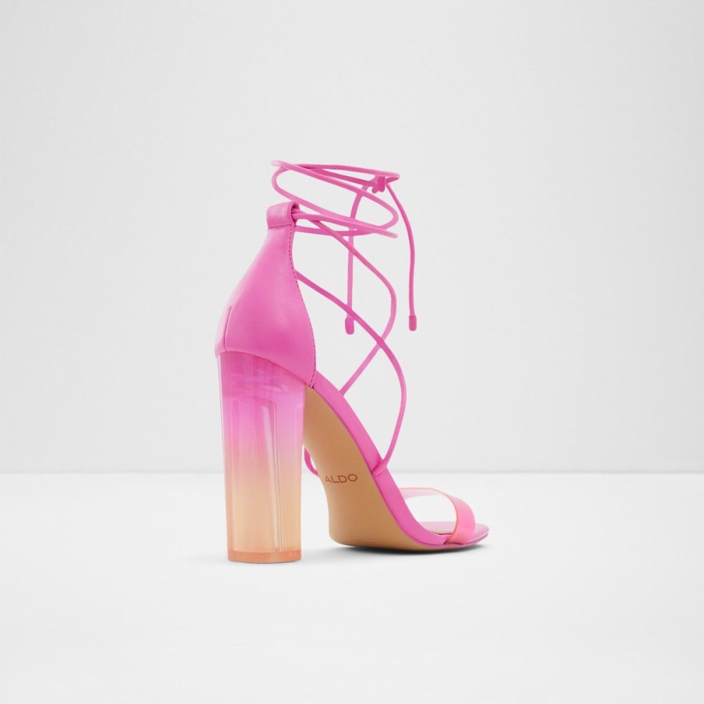 Dámské Sandály Aldo Onardonia Strappy heeled sandal Fuchsie | 31047FIYR