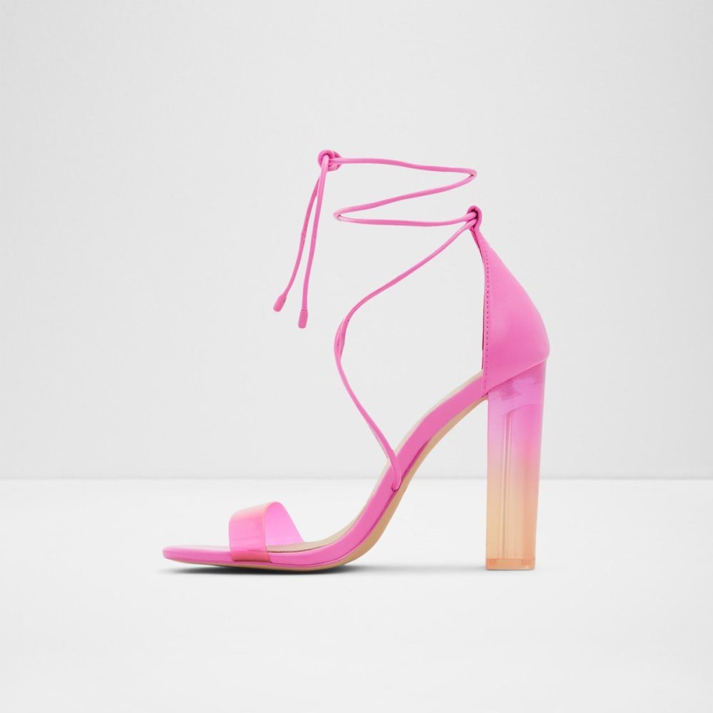 Dámské Sandály Aldo Onardonia Strappy heeled sandal Fuchsie | 31047FIYR