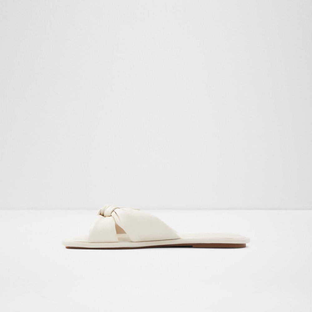 Dámské Sandály Aldo Peony Slide sandal Bílé | 96437AFKS