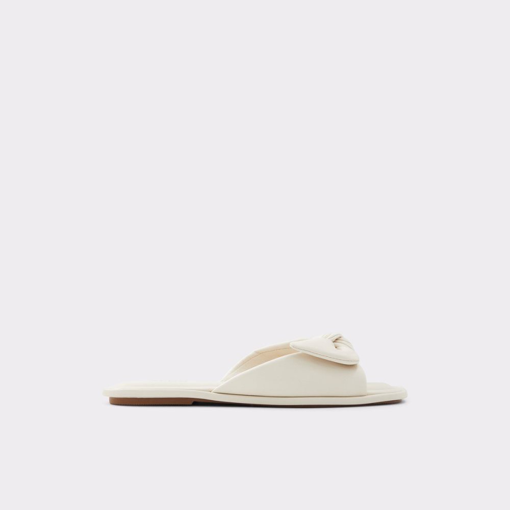 Dámské Sandály Aldo Peony Slide sandal Bílé | 96437AFKS