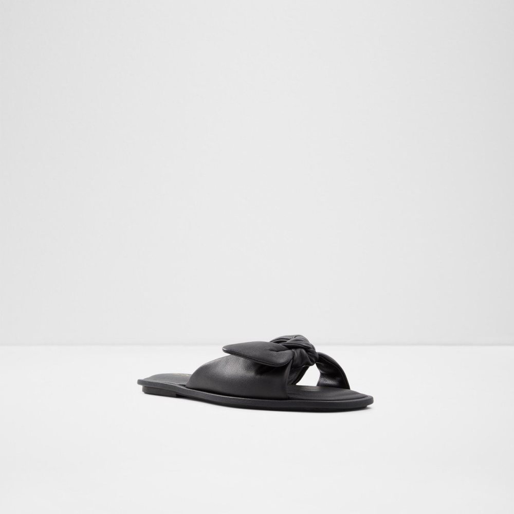 Dámské Sandály Aldo Peony Slide sandal Černé | 62140NEXZ