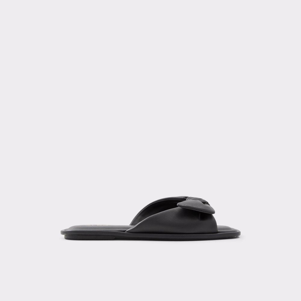 Dámské Sandály Aldo Peony Slide sandal Černé | 62140NEXZ