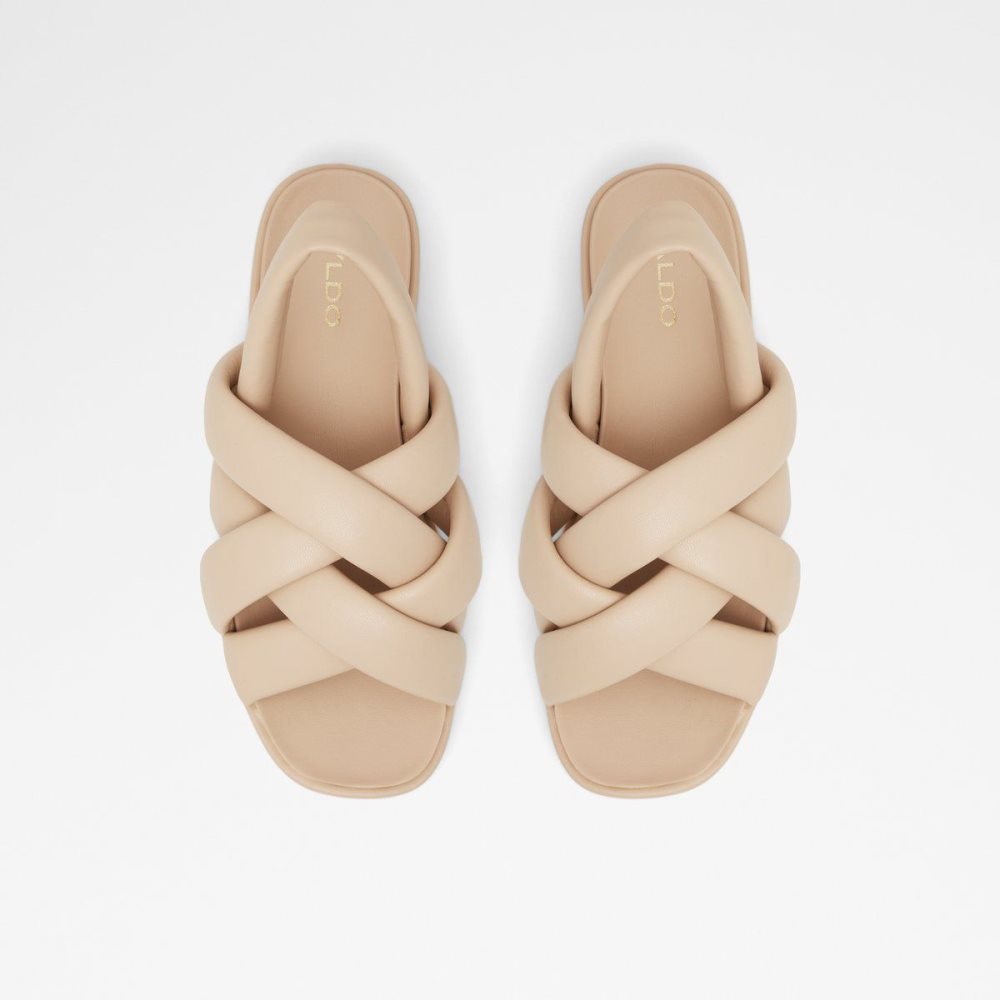 Dámské Sandály Aldo Phoebie Sling back sandal - Platform Béžový | 39026TLBG